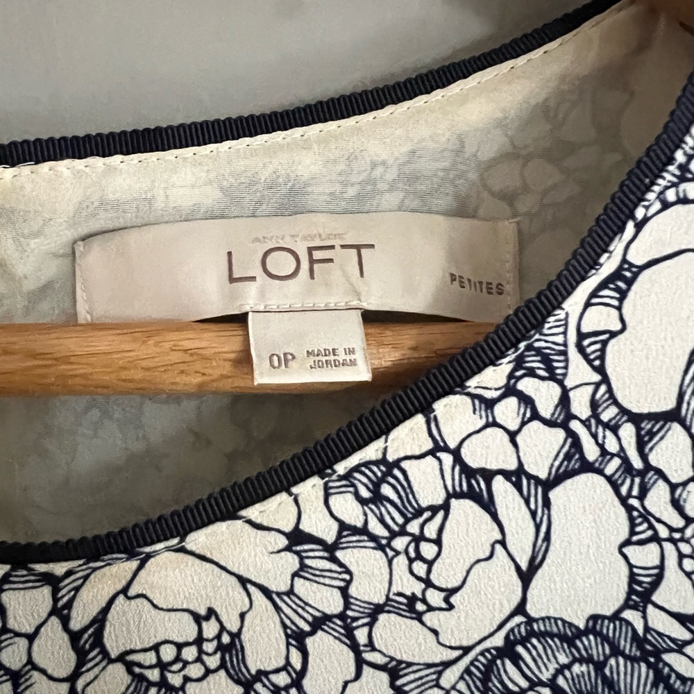 Loft floral dress